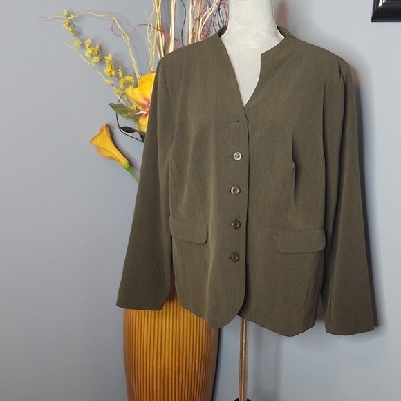 Avenue Stretch Jacket Size 20 NWT - Picture 1 of 16